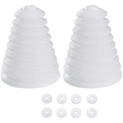Couvercle Anti Poussière pour Outil électrique 2 PCS Drill Dust Collector Rubber Dust Cover Forage Collecteur de Poussière Accessoire pour Antipoussière Perceuse Electric Drill Power Tool 8Accessorie (1/5)