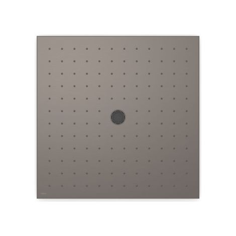 Pommeau de douche encastré au plafond 2 fonctions (pluie/free flow) Graphite - TRES 13495102GR