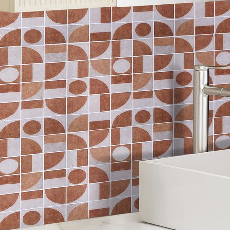 10 PCS Peel and Stick Marble Wall Tile Stickers (1/5)