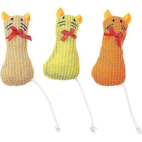 Lot de 3 jouets pour chats et souris (1/3)