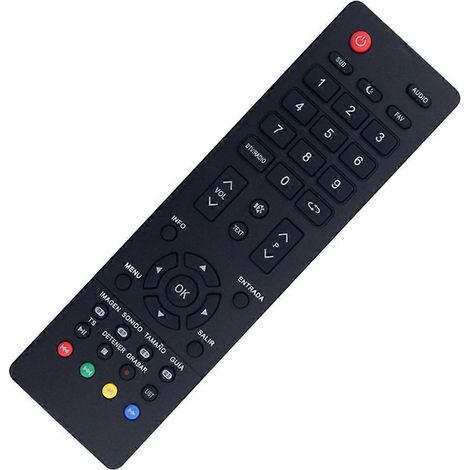 Remote Control Replace for TD Systems K24DLM8HS K32DLM7H K40DLM7F K49DLM8U Smart FHD LED UHD HDTV TV Black (1/5)