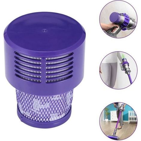 Filtre Lavable pour Dyson V10 - ONEVER - Remplaçable et Haute Efficacité (1/4)