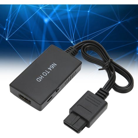 Convertisseur N64 vers HDMI Haute Définition, Compatible 720P/1080P, Adaptateur Vidéo HD pour Console Nintendo 64 (1/5)