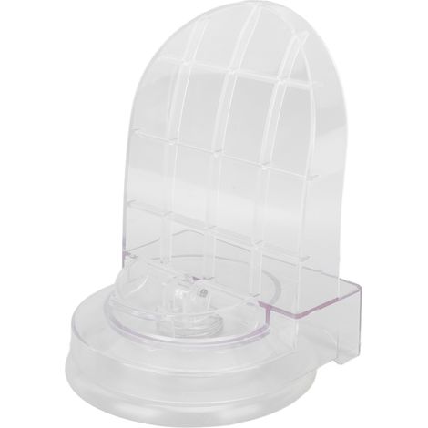 Repose-pieds mural en ABS transparent, confortable et transparent, pour une douche en toute sécurité et un maintien optimal de l'équilibre. (1/5)