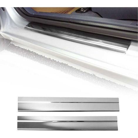 Couverture de Seuil de porte pour Ford Transit Tourneo Connect 2014-2024 inox 2x (1/5)