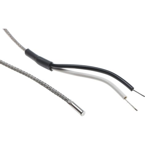 Thermocouple type J Ø 3.18mm, L 13mm, +350°C max à Câble ( Prix pour 1 )