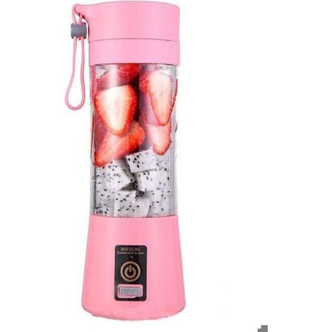 Mélangeur portable - PZCC - PZCC - 400 ml - Rechargeable USB - Sécurité par induction magnétique