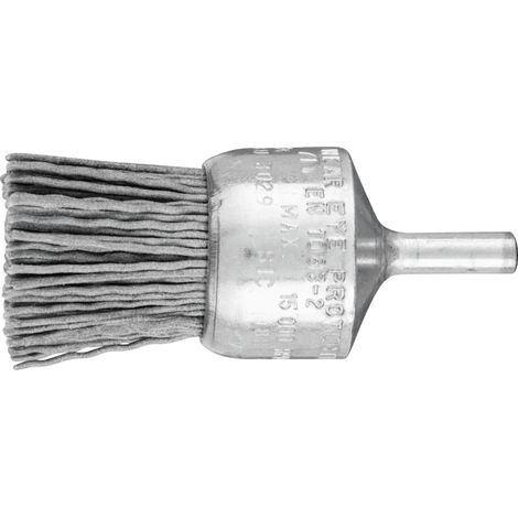 PFERD Pinselbürste ungezopft PBU Ø30mm Schaft-Ø6 mm SiC-Filament-Ø0,90 Korn 180 (1/5)