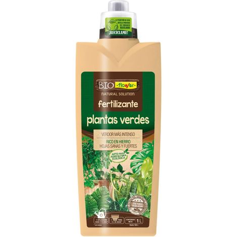 FPLUS flower fertilizante plantas verdes 1 l ecologico  70652 (1/2)