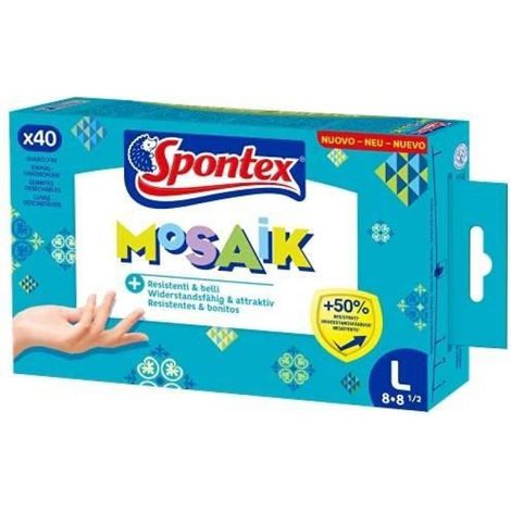 Gants Jetables - Nitrile - Sans Latex - Ambidextres - Pour Usage Médical Et Ménager - Taille 8 - Par Lot De 100
