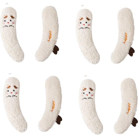 pares de fundas para asiento de inodoro, fundas gruesas y adhesivas para asiento de inodoro, bonitas fundas lavables para asiento de inodoro de invierno (Blanco) (1/5)