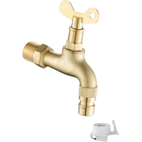 Robinet en laiton pour machine à laver automatique, entrée 1/2", modèle 3 (1/3)