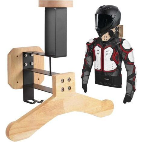 Motorcycle Helmet Holder, Wall Mounted Motorcycle Helmet Holder for Hanging Motorcycle Helmet and Jacket on the Wall, Wall Mount for Tactical Vest (1/4)
