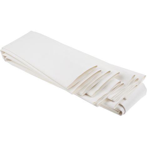 Gaine thermorétractable RS PRO, Dia. 50.8mm Blanc rétreint 2:1, 1.2m ( Prix pour Paquet de 5 )