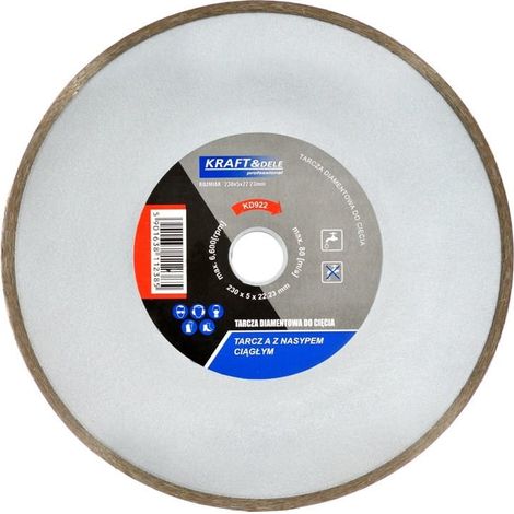 Disco da taglio 230x5x22,23 KD922 (1/3)