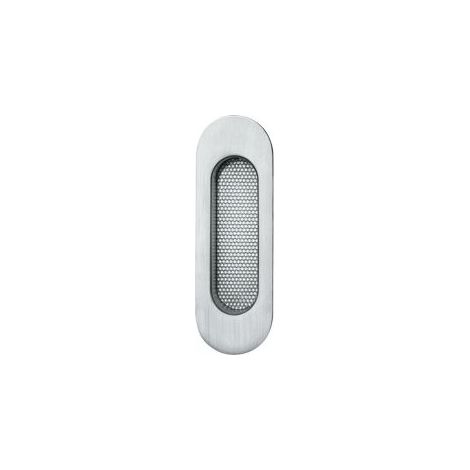 Poignée porte a encastrer 0 42 4215,oval,F69 matt