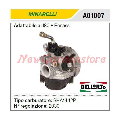 Vergaser MINARELLI Motorhacke I80 - BENASSI A01007