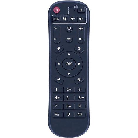 Remote Control Replacement for Android TV Box A95X X88 PRO F2 F3 F4 R5 R3 H40 H50 H60 Set-Top Box Co Black