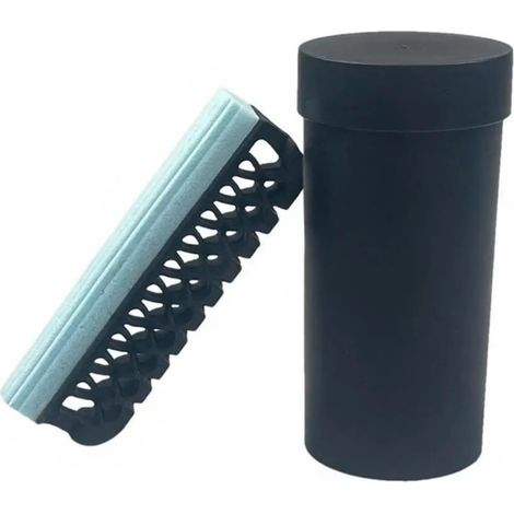 Brosse en silicone avec poignée pour tondeuse à barbe en profondeur Nettoyage et entretien Outil à main Ne nécessite pas de brosse à barbe en élastomère électrique (1/4)