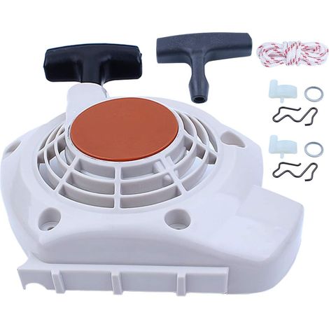 Adefol Lanceur à Rappel pour Coupe-bordures Stihl FS120 FS200 FS250 Perceuses avec Poignée Cordon Cliquet Chien Kit (1/5)