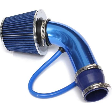 Kit de modification d'admission d'air pour voiture, kit de tuyau en aluminium universel 76 mm/3 pouces à tête champignon (1/3)