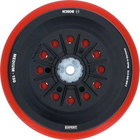 Bosch Accessories 2608900010 Piastra di supporto multifori EXPERT per Bosch, 150 mm, medium Diametro 150 mm