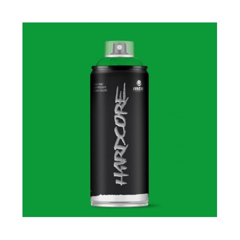 Montana Hardcore Spray |Finition Brillante | Colognon Vert 400ml | Montana Colors (1/2)
