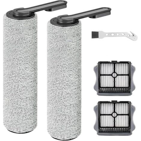 Rouleau de brosse de rechange et Filtre HEPA pour Tineco Floor One S5 / S5 Pro / S5 Pro 2 / S5 Extreme aspirateur humide et sec, 2 filtres+2 rouleaux de brosse + 1 brosse de nettoyage (1/5)