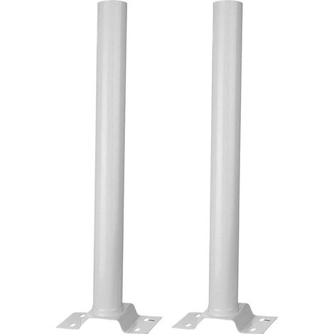 2pièces 50CM Support de Support pour RéVerbère Solaire Extérieur Une LED 40W / 90W / 120W Light (1/5)