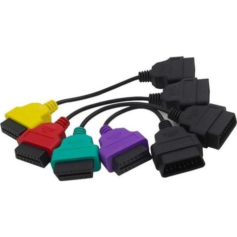 4pcs OBD2 For Alfa Fiat ECU Scan Car Diagnostic Cables MultiECUScan Adapter (1/4)