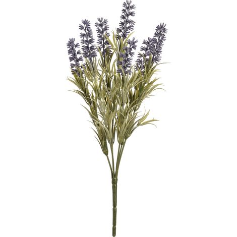 Petit bouquet de fleurs artificielles de lavande Hill Interiors, violet-AquaForge (1/2)