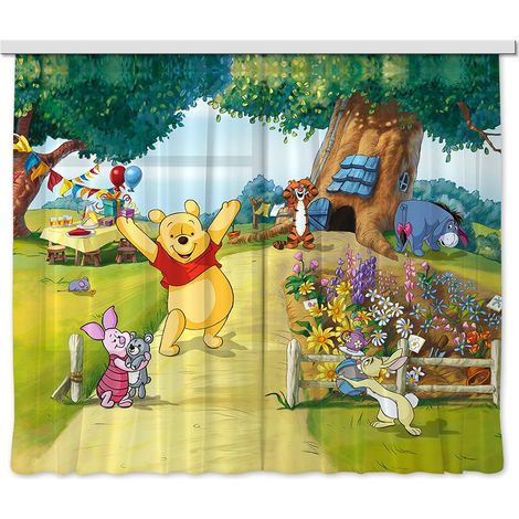 Tenda FCS xl 4309 per cameretta, con motivo di Winnie The Pooh Disney