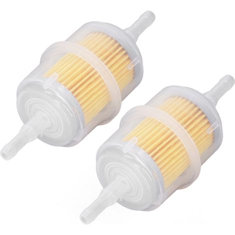 2-teiliger Kraftstofffilter, 120 mm Länge, hohe Filterleistung, Ersatz für Generatoren der Typen 170F, 173F, 188F und 192F (1/5)