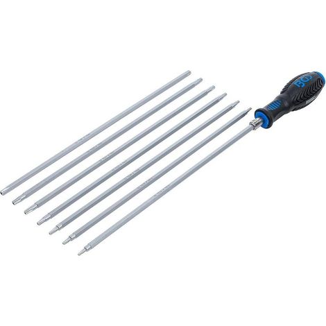 Jeu de Tournevis 8 pcs - Lames Changeables Profil T et TS - Précision et Polyvalence - D-Work (1/5)
