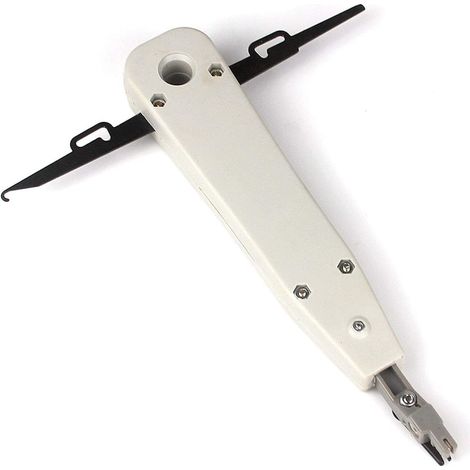 EASYCOMFORT Push Down Krone IDC/Network CAT5 Tool & Telephone Insert Cable Cutter and Stripper (1/5)