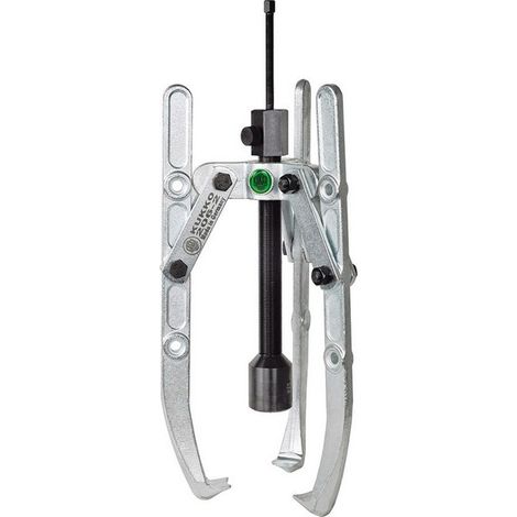 Extractor hidráulico, de 3 garras, Modelo : 206-2-B, capacidad de fijación 400 mm, profundidad de fijación 400 mm