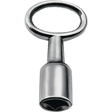 Llave de mandril SW8mm niquelada con escuadra interior
