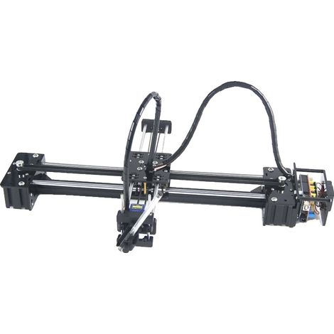Robot de dibujo, alimentación de 12 V, área de grabado A4, dimensiones 490 mm x 390 mm x 70 mm, compatible con Windows, control por motor paso a paso. (1/5)