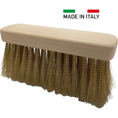 SPAZZOLA FORNO A LEGNA PIZZA 160x50x20 RICAMBIO LEGNO OTTONE