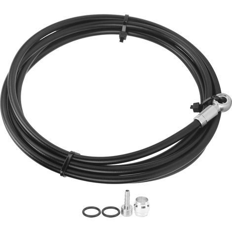 Tubo flessibile per olio freno a disco da 2 m per bicicletta con raccordo integrato per SRAM GUIDE R/RS/G2 (1/5)