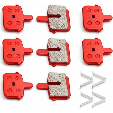 Plaquettes de Frein à Disque de Vélo en Résine Semi-métal Plaquettes de Frein de Vélo de Montagne Remplacement 29,5 X 30 Mm Bicyclettes et pièces détachées (1/5)
