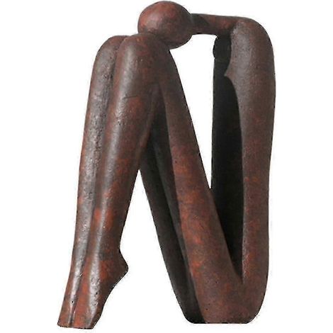Serre-livres décoratifs pour livres lourds supports de livres en forme de statue pour étagères et bureau - YKY416 (1/3)