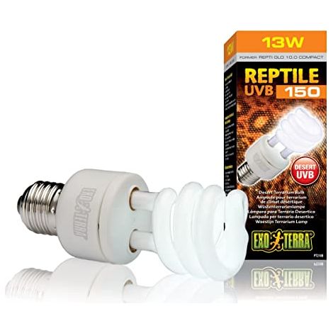 ASKOLL Exo Terra Repti GLO Compatto Lampada-13 (Uvb100), 13 Watt (UVB150) (1/4)