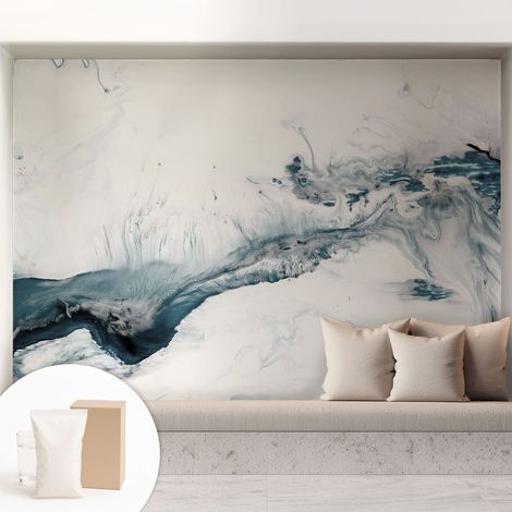 Tapete Vliestapete mit Kleber für Wohnzimmer Schlafzimmer Küche - Wanddekoration Abstrakte Eleganz 208x146 cm (1/5)