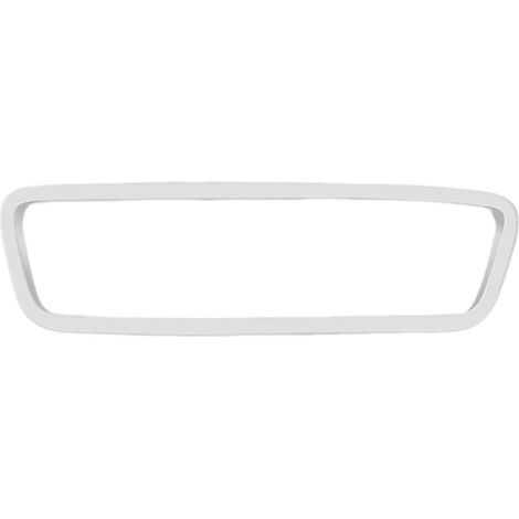 Protection de rétroviseur en silicone, cadre pour voiture, anti-collision, absorption des chocs, accessoire de décoration, blanc (1/5)