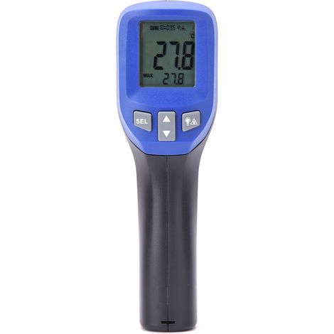 Thermomètre infrarouge numérique portable IR-827 Mini, format 12:1, pour usage extérieur (1/5)