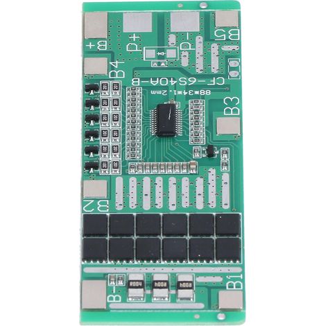 Carte de Protection BMS 6S 40A pour Batterie Li-ion avec Équilibrage pour Panneau Solaire (1/5)