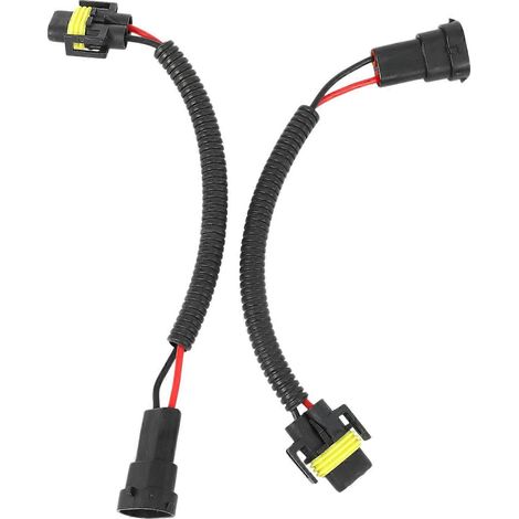 Stück 9006 auf H11 H8 Scheinwerfer-Nebelscheinwerfer-Umrüststecker Kabelbaum Stecker Buchse ConnecJXLGV (1/5)