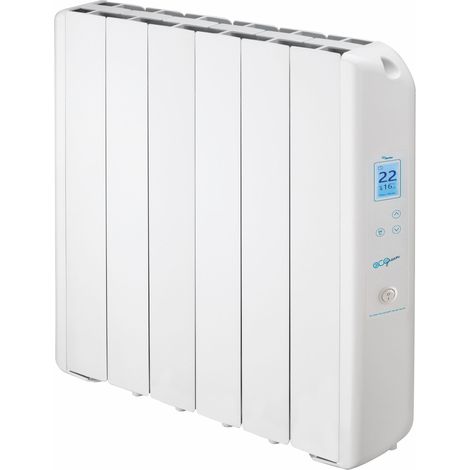 FARHO Eco Green Wifi Ultra Radiateur Électrique 1000W à 6 Éléments en Aluminium Injecté, Fluide Farhoil, Thermostat Programmable, WiFi Intégré (1/3)