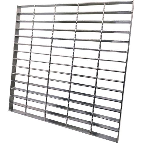 Grille de Caniveau Galvanisée 500x500 mm, Classe B125 pour Allée (1/5)